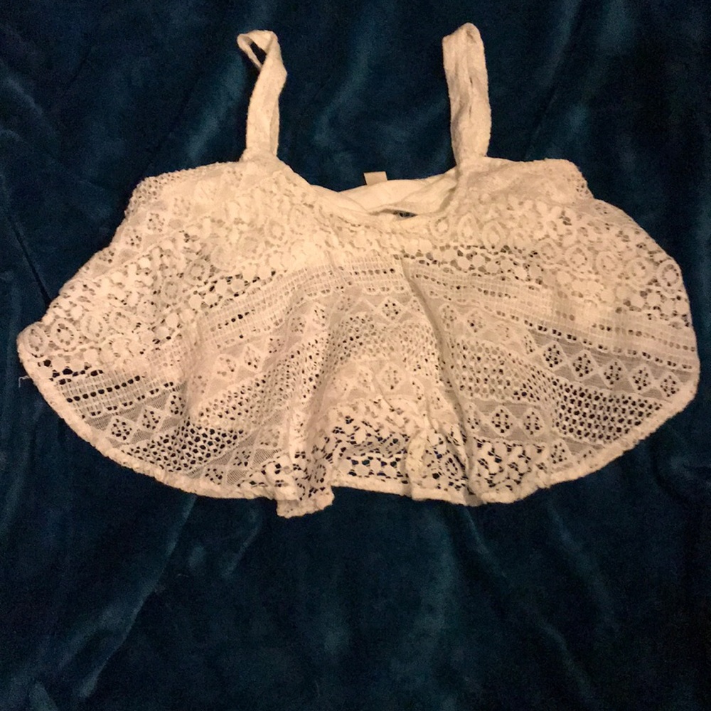 White Crop Top